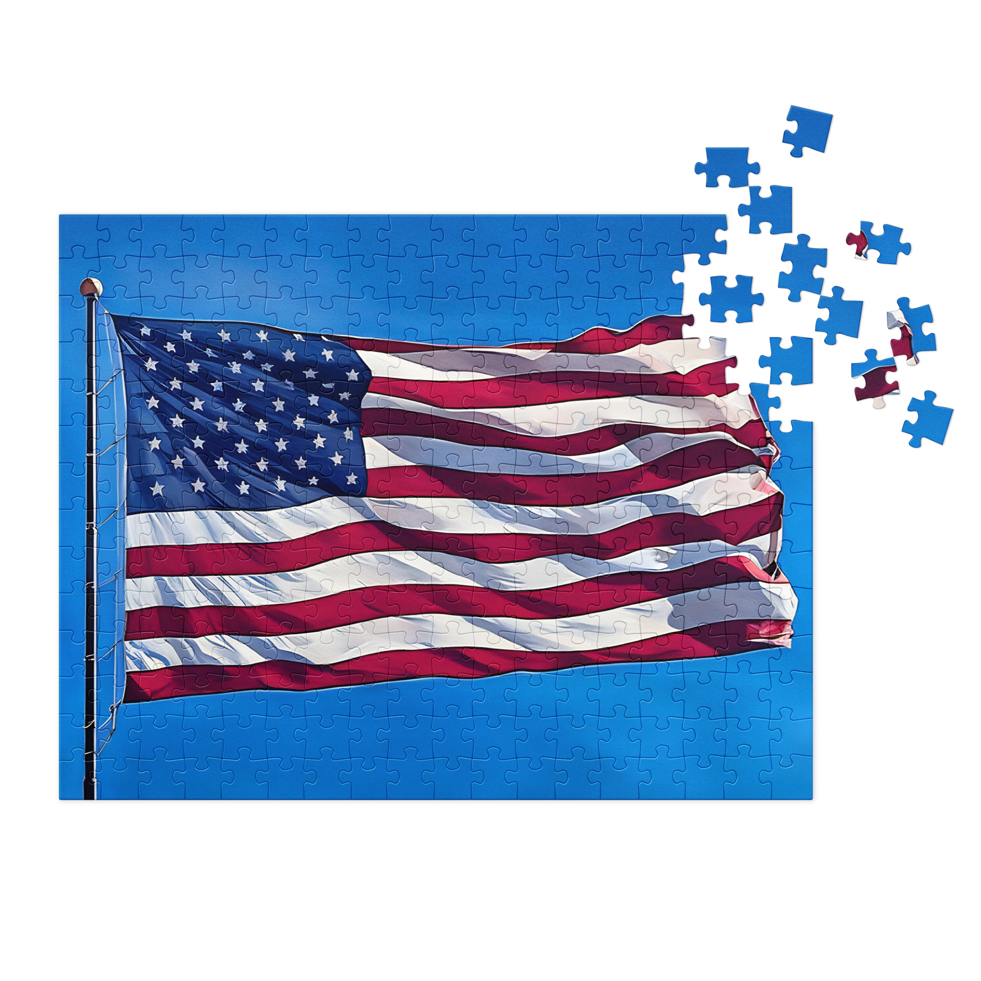 jigsaw puzzle with tin realistic jigsaw puzzle with tin realistic