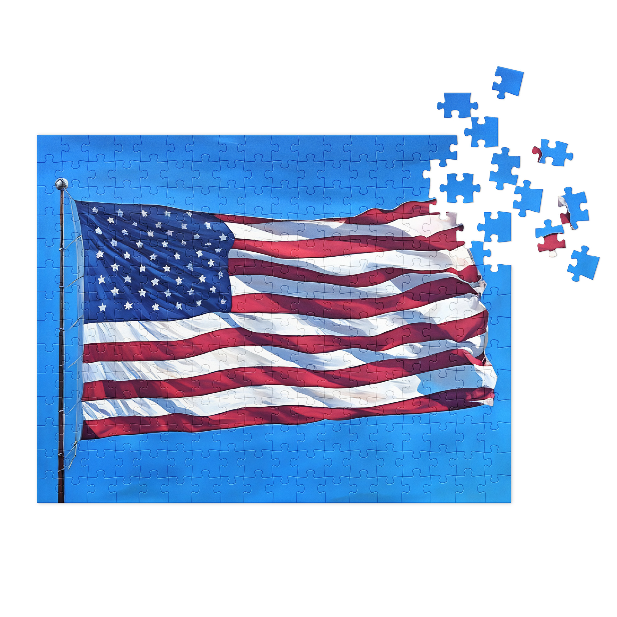 jigsaw puzzle with tin impression jigsaw puzzle with tin impression