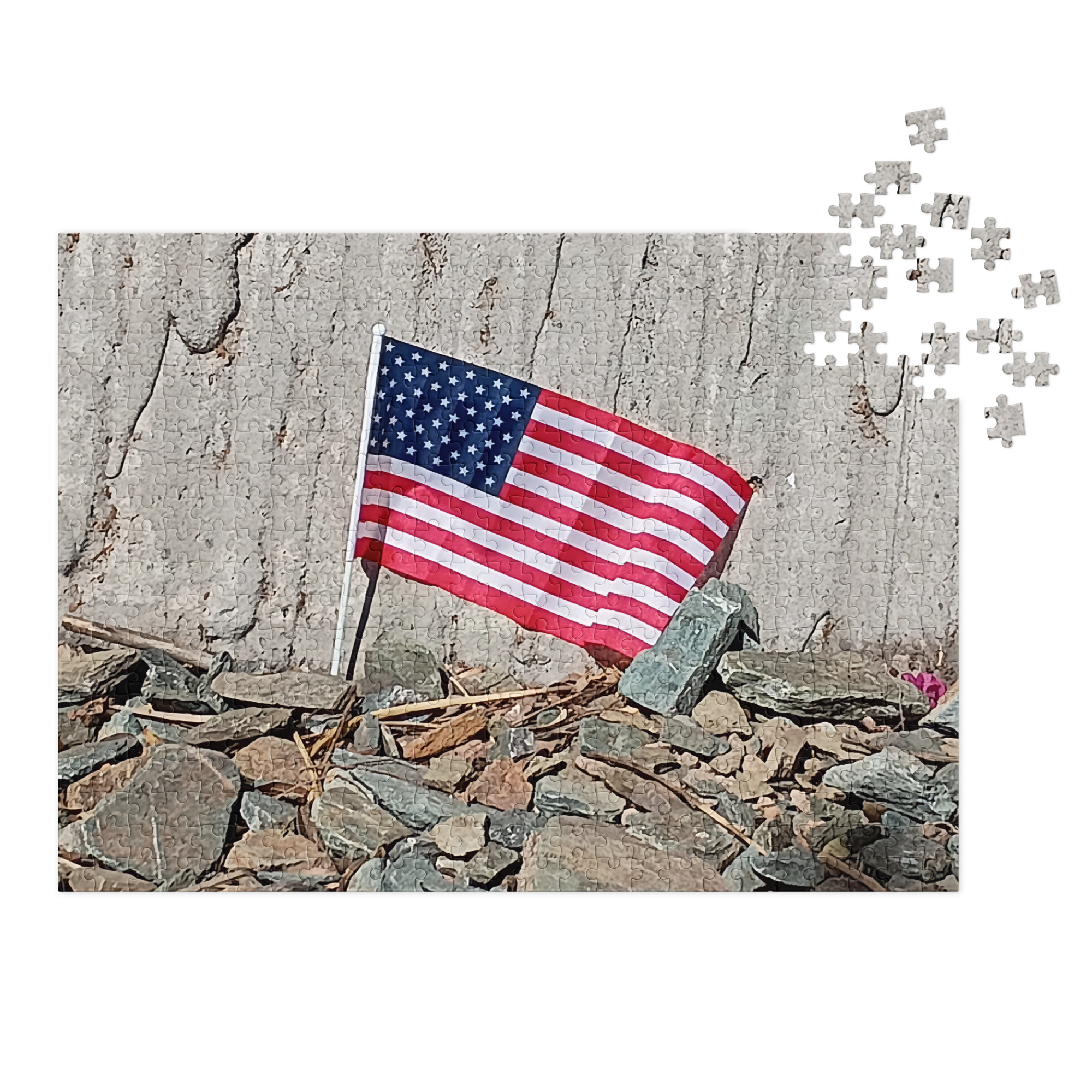 jigsaw puzzle with tin rock bed jigsaw puzzle with tin rock bed