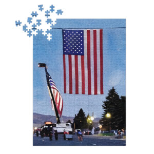 Jigsaw puzzle with tin - July 4th_impasto