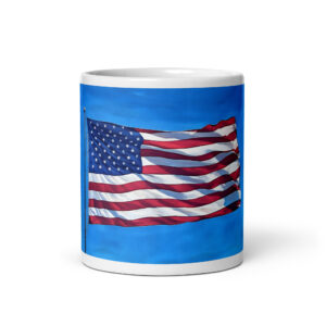 White glossy mug - impression