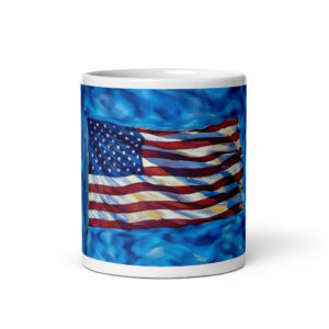 White glossy mug - pastel