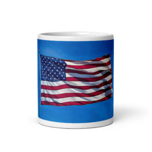 White glossy mug - realistic